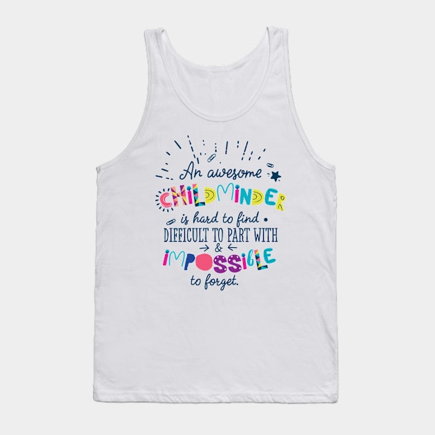An Awesome Childminder Gift Idea - Impossible to forget Tank Top by BetterManufaktur